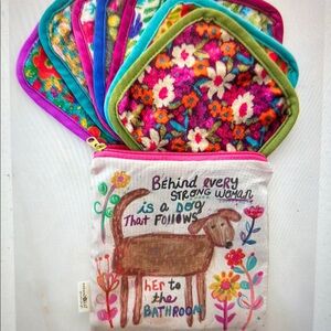 NATURAL LIFE Makeup Remover Cloths & Cosmetic Bag